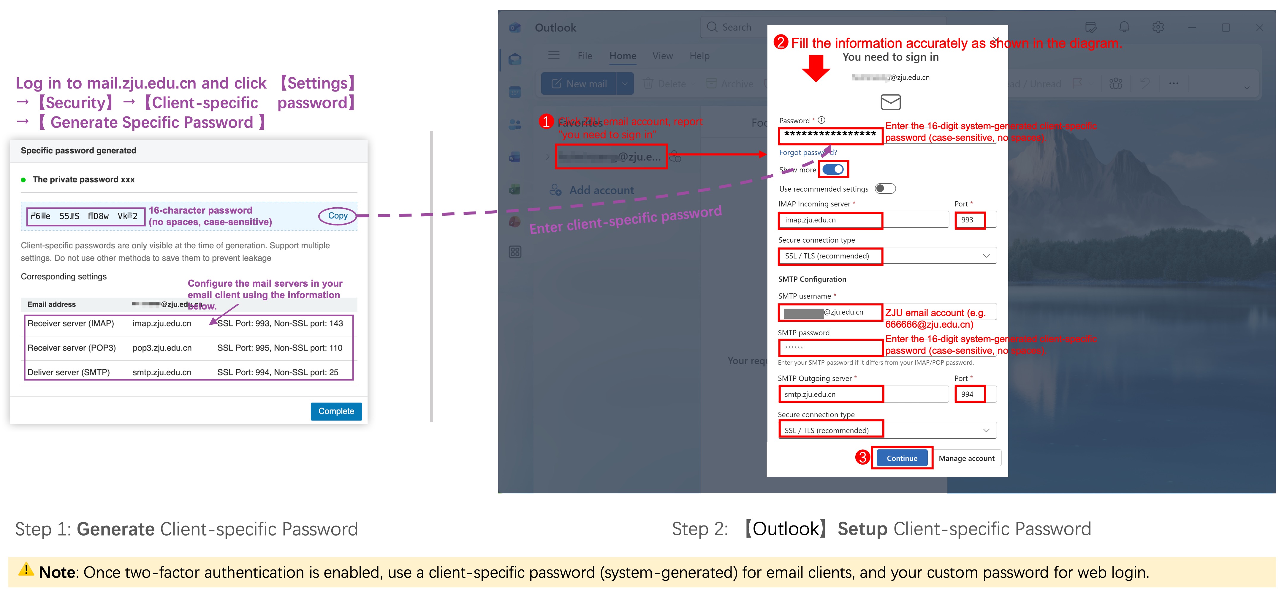 Outlook Client Setup
